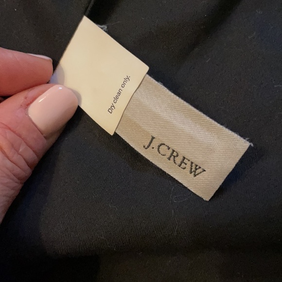 J. Crew Black Wool Blend Coat - Picture 6 of 8